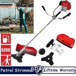 Débroussailleuse thermique 52 cc 2 temps pour jardin, coupe-herbe, coupe-bordures, kit multi-outils