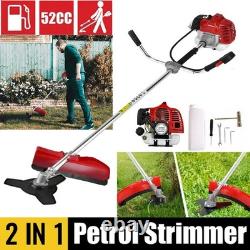 Débroussailleuse thermique 52cc à 2 temps pour jardin, coupe-herbe, coupe-bordures, kit multi-outils
