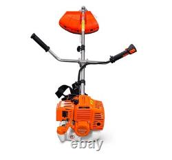 Débroussailleuse thermique de jardin 52 cc Freimann 2 en 1, robuste et intensive