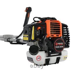 Débroussailleuse thermique de jardin 52 cc, coupe-herbe + huile