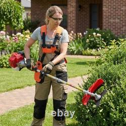 Débroussailleuse thermique puissante multifonction pour jardin, coupe-herbe et coupe-broussailles