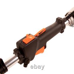 ESkde MT52-S23 Outil de jardin multi-fonction à essence 5 en 1 de 52cc, débroussailleuse, coupe-bordures, taille-haie