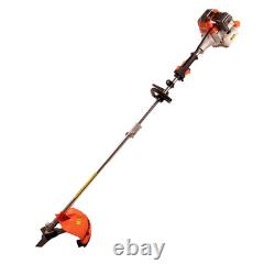 ESkde MT52-S23 Outil de jardin multi-fonction à essence 5 en 1 de 52cc, débroussailleuse, coupe-bordures, taille-haie