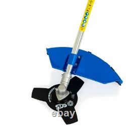 Ensemble d'outils de jardin SGS 4 pièces, tondeuse à gazon 41 cm, coupe-bordures / débroussailleuse 52cc et huiles