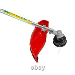 Excel 52cc Essence 5 en 1 Outil Multifonction Perche Scie Brosse Coupeur d'herbe Moteur Huile & Carburant Can