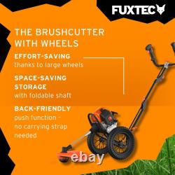 FUXTEC FX-FSR162 coupe-bordures à essence sur roues