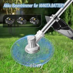 Fiutazge Débroussailleuse Sans Fil pour Batteries Makita, Débroussailleuse de Jardin Sans Fil