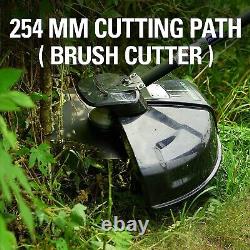 Greenworks 40V 40cm Coupe-herbe sans balai et débroussailleuse (2-en-1) GD40BCK2x