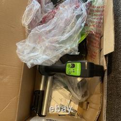 Greenworks GD24X2BCBK4x Débroussailleuse sans fil avec poignée de vélo et 2x batteries 24V 4Ah
