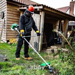 Hawksmoor 33cc 42cm Coupe-bordures à essence pour jardin, patio et maison, coupe à deux largeurs réglable