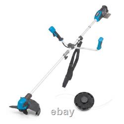 Hyundai Coupe-bordures sans fil 2 en 1 Débroussailleuse Taille-herbe alimentée par batterie 40 V