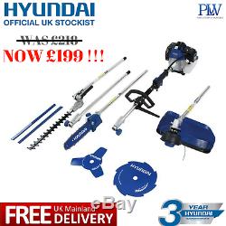 Hyundai Hymt5200 52cc Scie À Chaîne Débroussailleuse Multi-outils Pour Jardin Essence