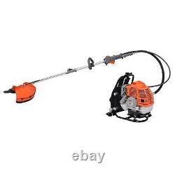 Kit de coupe-bordures ESkde à dos avec moteur à essence 52cc 2 temps