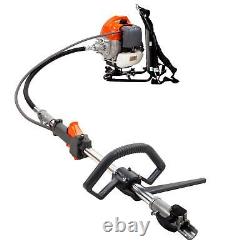 Kit de coupe-bordures ESkde à dos avec moteur à essence 52cc 2 temps