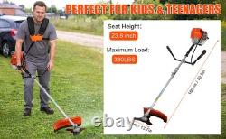 Kit de jardin 2 en 1 débroussailleuse avec moteur à essence de 52cc, tronçonneuse, taille-haies.