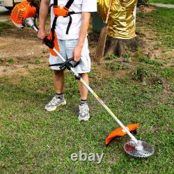 Kit de jardinage à essence 52cc 5 en 1, taille-haie, débroussailleuse, coupe-brosse, tronçonneuse Royaume-Uni
