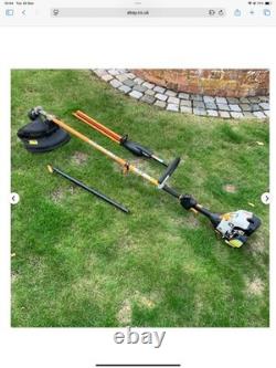 Kit multi-outils Ryobi Expand-it PBC 3020Y, débroussailleuse, taille-haie + perche extensible