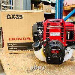 MOTEUR À ESSENCE HONDA GX35 AUTHENTIQUE pour DÉBROUSSAILLEUSE TAILLE-HAIE MOTOCULTEUR MULTI-OUTIL