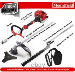 MOUNTFIELD MM2603 Outil Multifuntion 3 en 1 Débroussailleuse Coupe-bordures GRADE B