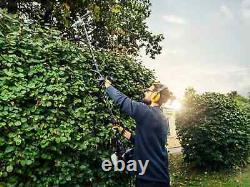 McCulloch B33PS+ Outil MultiFonction 4 en 1 Tondeuse Coupe-Bordures Taille-Haies Scie sur Perche 33cc