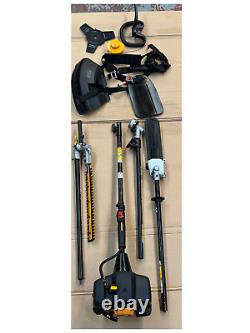 McCulloch B33PS+ Outil MultiFonction 4 en 1 Tondeuse Coupe-Bordures Taille-Haies Scie sur Perche 33cc