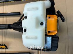 McCulloch B33PS+ Outil MultiFonction 4 en 1 Tondeuse Coupe-Bordures Taille-Haies Scie sur Perche 33cc