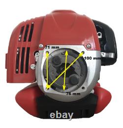 Moteur multi-outils 50,8 cc 2 temps Débroussailleuse Coupe-bordures Scooter Taille-haie