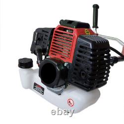 Outil Multi-fonction 2en1 Taille-bordures et Coupe-brosse à essence PowerKing Big Horn 52cc
