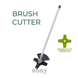 Outil Multifonction de Jardin à Essence 25cc 4 en 1 Coupe-bordures, Taille-haies, Tronçonneuse SYLVA