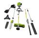 Outil De Jardin Zipper 5 En 1 Gps182j Coupe-bordure à Essence De 51cc Tronçonneuse Taille-haie