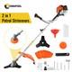 Outil De Jardin à Essence 52cc 2 En 1, Coupe-bordure Multifonction, Débroussailleuse, Jardin, Pelouse, Royaume-uni