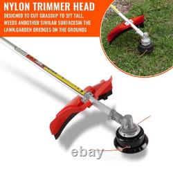 Outil de jardin à essence 52cc 5 en 1 : tronçonneuse, coupe-bordure, taille-haie Conentool