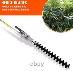 Outil de jardin à essence 52cc 5 en 1 : tronçonneuse, coupe-bordure, taille-haie Conentool