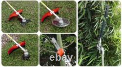Outil de jardin à essence 52cc 5 en 1 : tronçonneuse, coupe-bordure, taille-haie Conentool