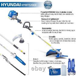 Outil de jardin multi-usage à essence Hyundai HYMT5200X 52cc coupe-bordures État B D'OCCASION