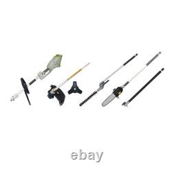 Outil de jardin multifonction 4 en 1 avec batterie 40V de grade B, débroussailleuse, taille-haie, sécateur