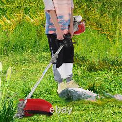 Outil de jardin multifonction 5 en 1 52cc à essence Taille-haie Tronçonneuse Débroussailleuse Coupe-bordures