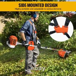 Outil de jardin multifonction 5 en 1 coupe-bordures et débroussailleuse à essence de 52cc