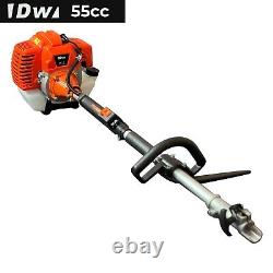 Outil de jardin multifonction DW81 5en1 Débroussailleuse à essence, coupe-brosse, tronçonneuse