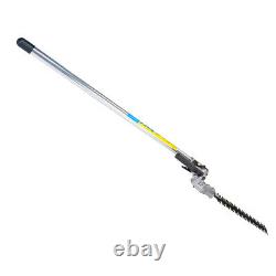 Outil de jardin multifonction Excel 5 en 1 avec coupe-bordures à essence, débroussailleuse, élagueuse et perche de scie.