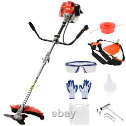 Outil de taille-haie 52Cc 2-en-1, débroussailleuse à essence, coupe-brosse, outil de tronçonneuse de jardin