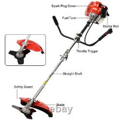 Outil de taille-haie 52Cc 2-en-1, débroussailleuse à essence, coupe-brosse, outil de tronçonneuse de jardin