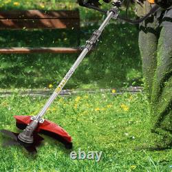Outil de taille-haie 52Cc 2-en-1, débroussailleuse à essence, coupe-brosse, outil de tronçonneuse de jardin