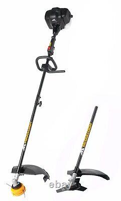 Outil multifonction McCulloch B33PS 2 en 1, débroussailleuse avec bobine et lame de coupe à brush cutter 33cc