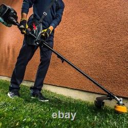 Outil multifonction McCulloch B33PS 2 en 1, débroussailleuse avec bobine et lame de coupe à brush cutter 33cc