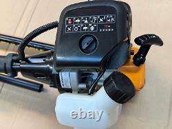 Outil multifonction McCulloch B33PS 2 en 1, débroussailleuse avec bobine et lame de coupe à brush cutter 33cc