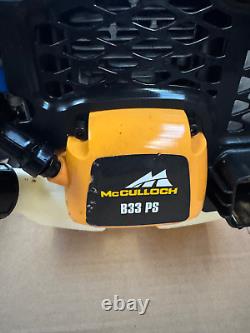Outil multifonction McCulloch B33PS 2 en 1, débroussailleuse avec bobine et lame de coupe à brush cutter 33cc