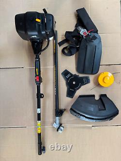 Outil multifonction McCulloch B33PS 2 en 1, débroussailleuse avec bobine et lame de coupe à brush cutter 33cc