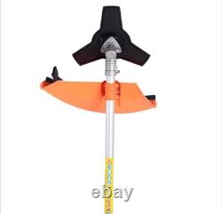 Outil multifonction à essence de jardin 52cc 5 en 1 : tronçonneuse, coupe-bordure, taille-haie, scie sur perche