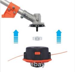 Outil multifonction à essence de jardin 52cc 5 en 1 : tronçonneuse, coupe-bordure, taille-haie, scie sur perche